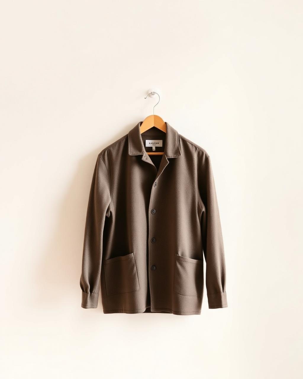 Relaxed Linen Overshirt in Oat